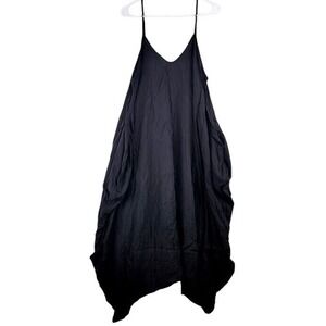 Auxo Women's Pants One Piece Jumpsuit Romper Bodysuit Black size L